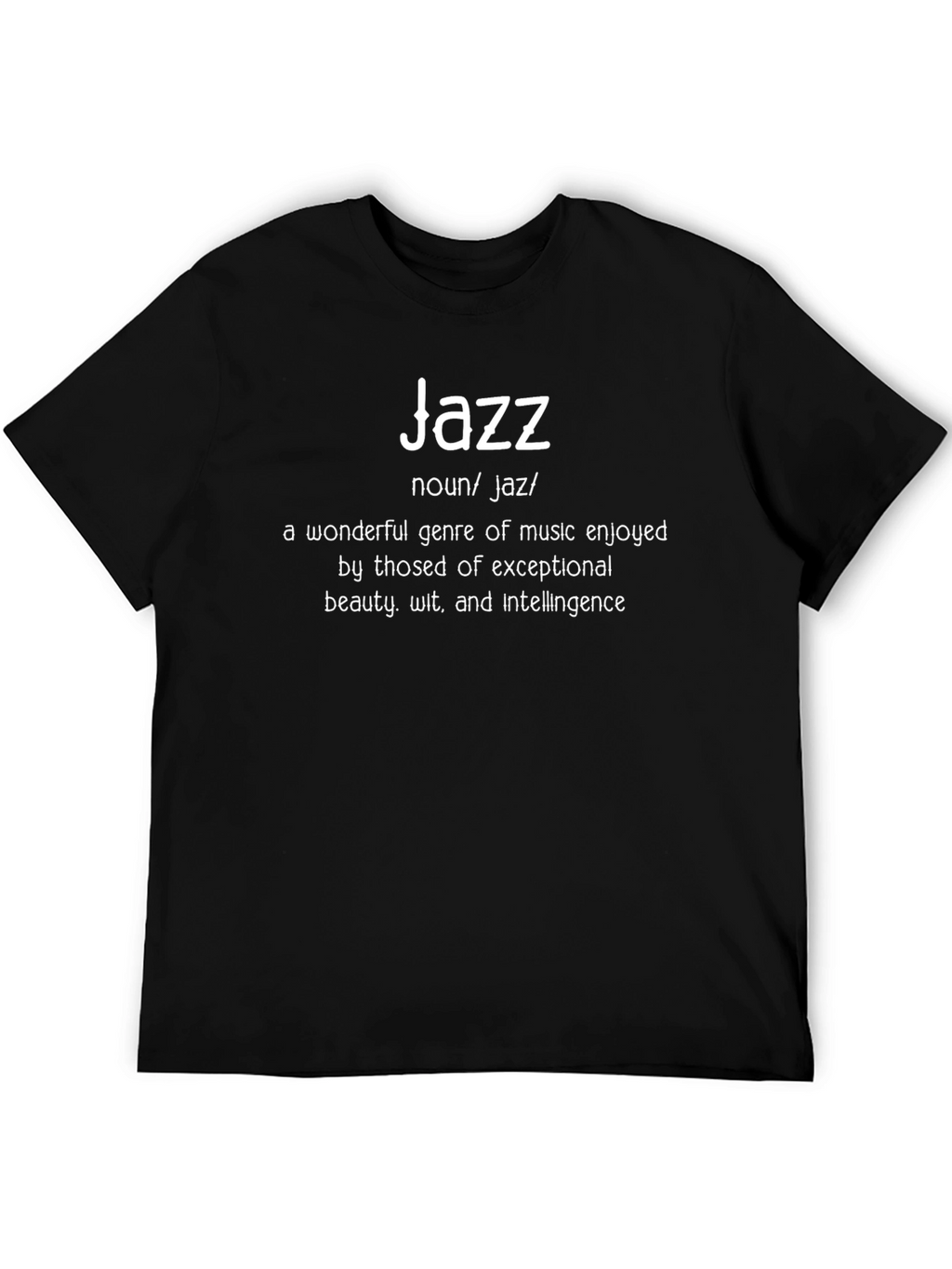 Jazz Definition Black T-Shirt