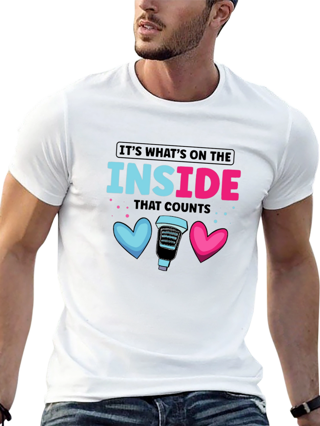 Its Whats on the Inside Coffee Lover T-Shirt