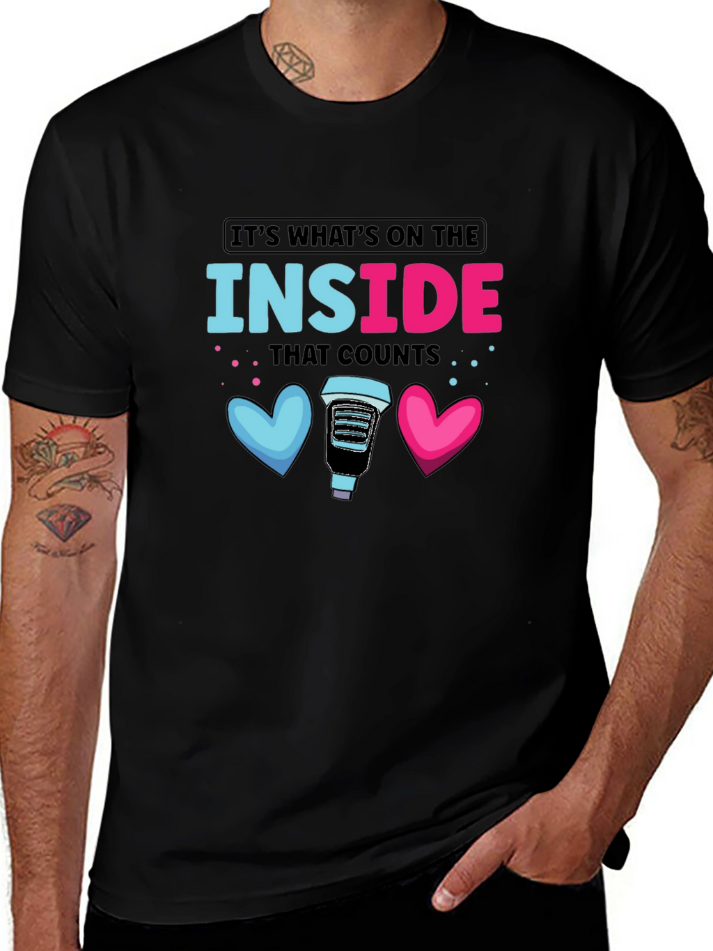 Its Whats on the Inside Coffee Lover T-Shirt