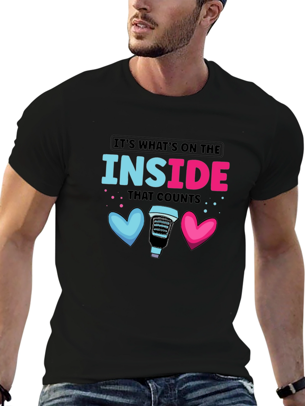 Its Whats on the Inside Coffee Lover T-Shirt