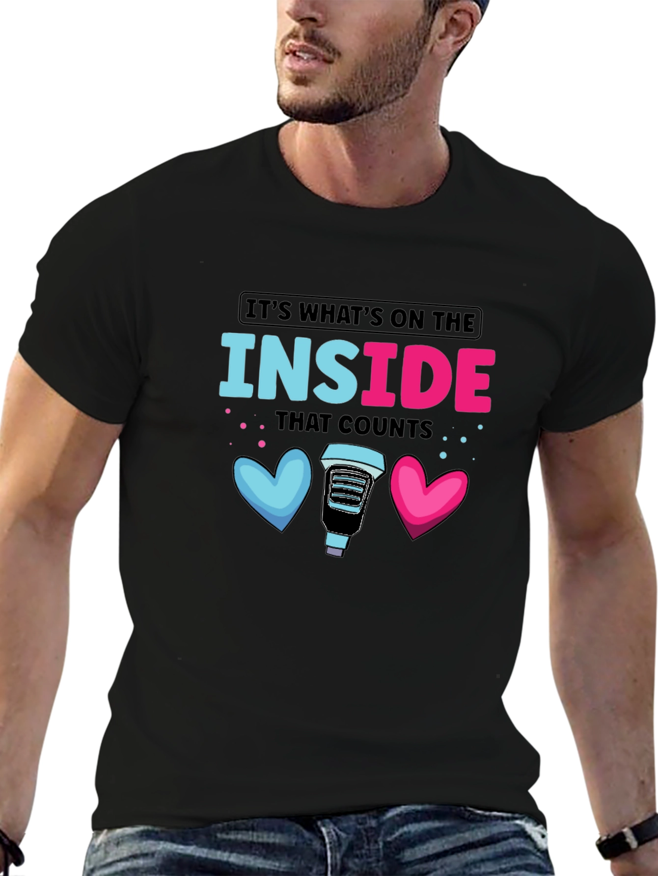 Its Whats on the Inside Coffee Lover T-Shirt