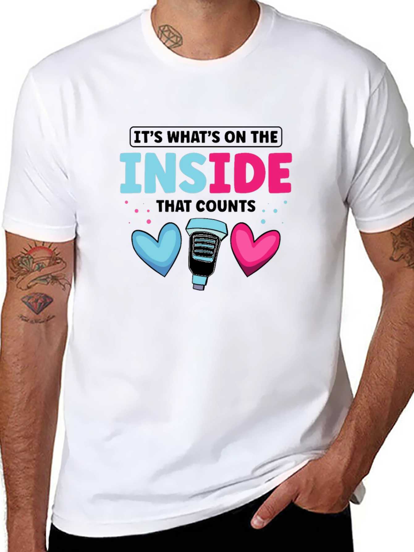 Its Whats on the Inside Coffee Lover T-Shirt