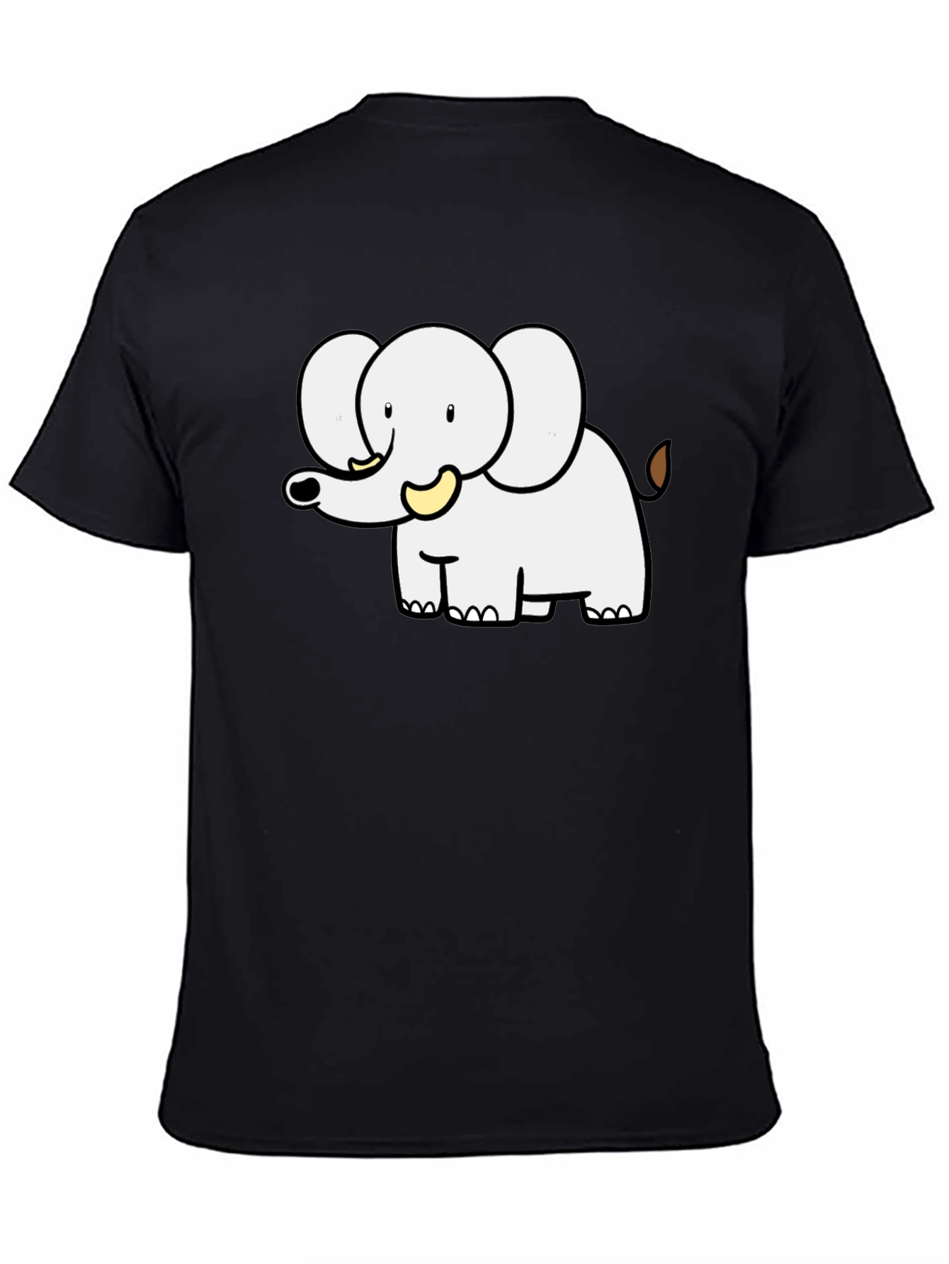Cute Cartoon Elephant Graphic Tee