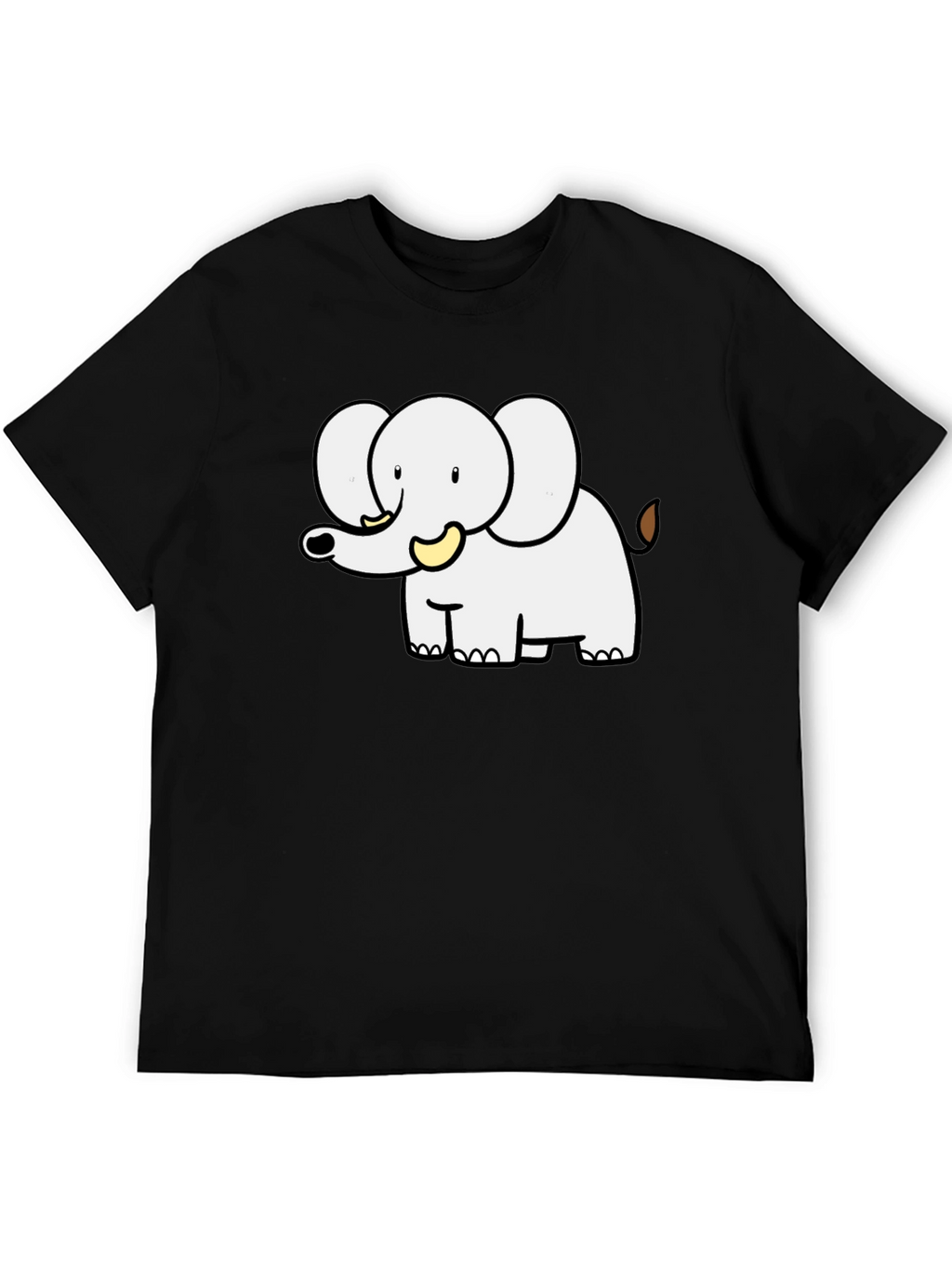 Cute Cartoon Elephant Graphic Tee