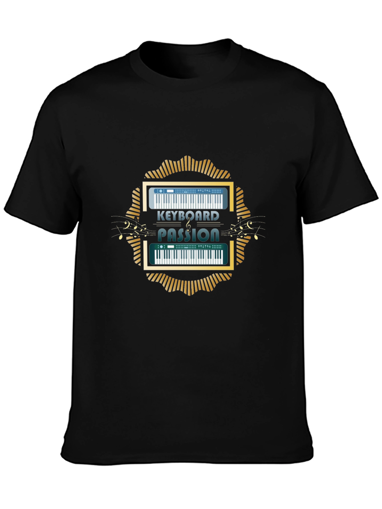 Keyboard Passion Graphic T-Shirt