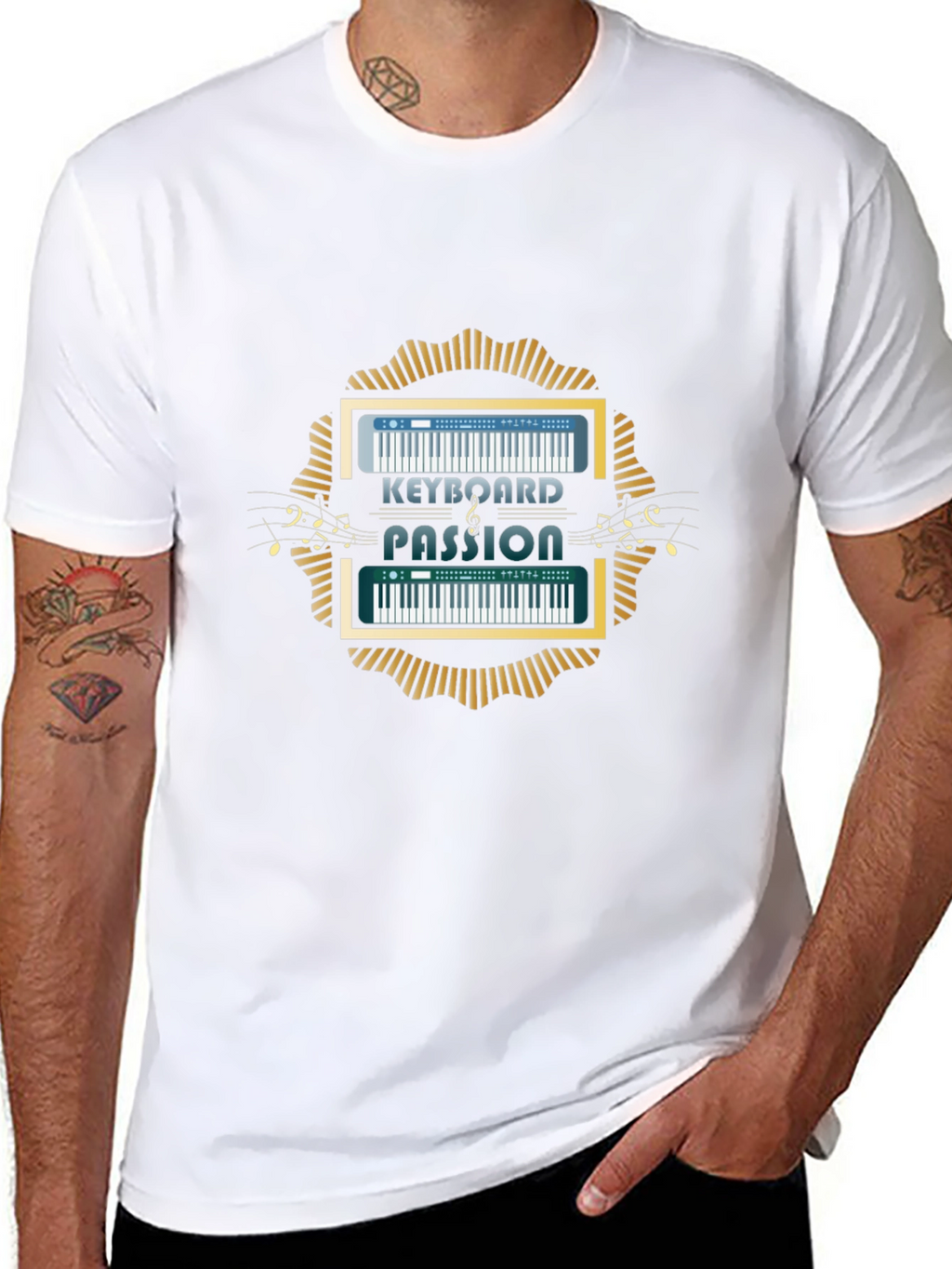 Keyboard Passion Graphic T-Shirt