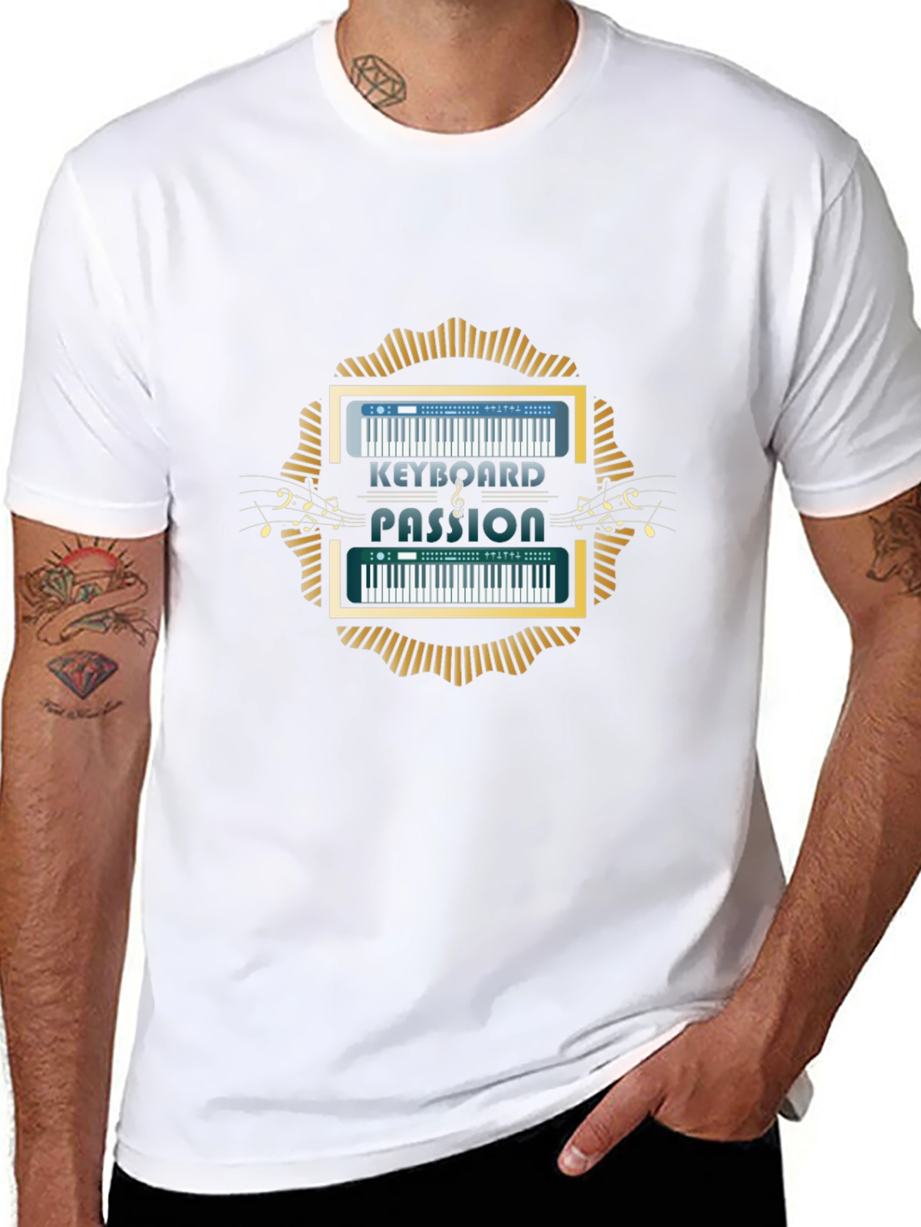 Keyboard Passion Graphic T-Shirt