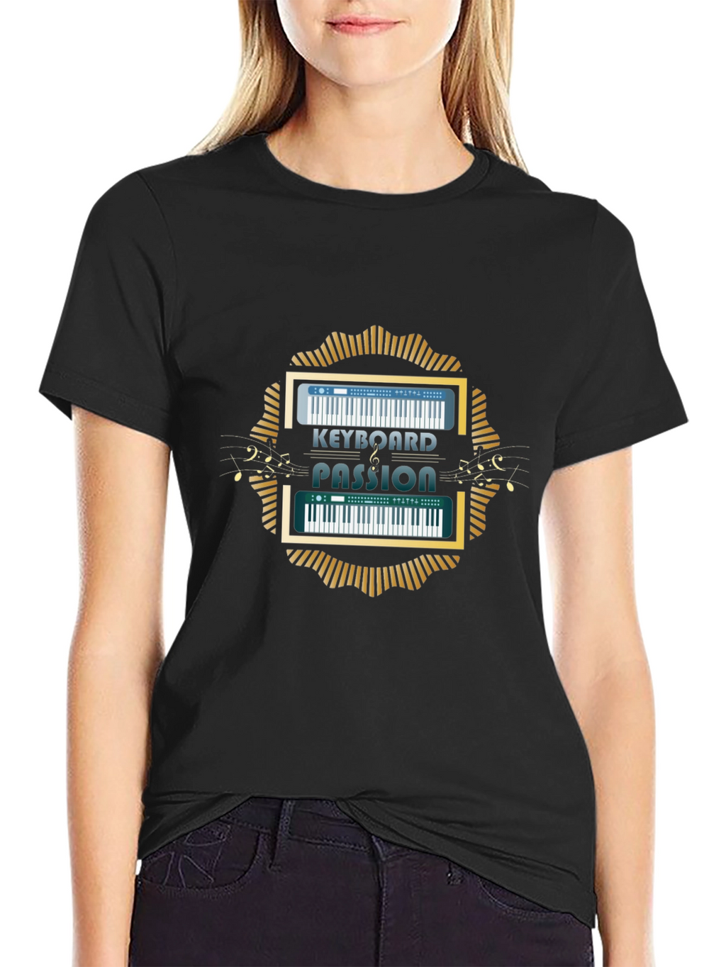 Keyboard Passion Graphic T-Shirt