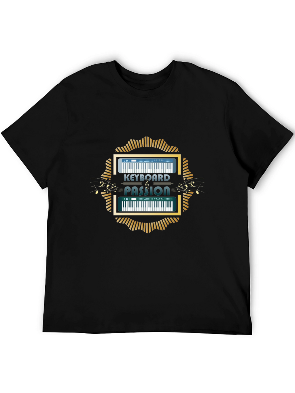 Keyboard Passion Graphic T-Shirt