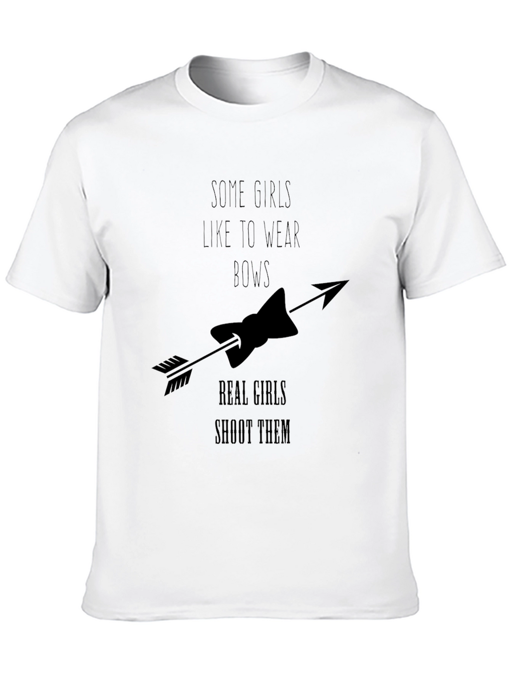 Funny Archer Girl T-Shirt
