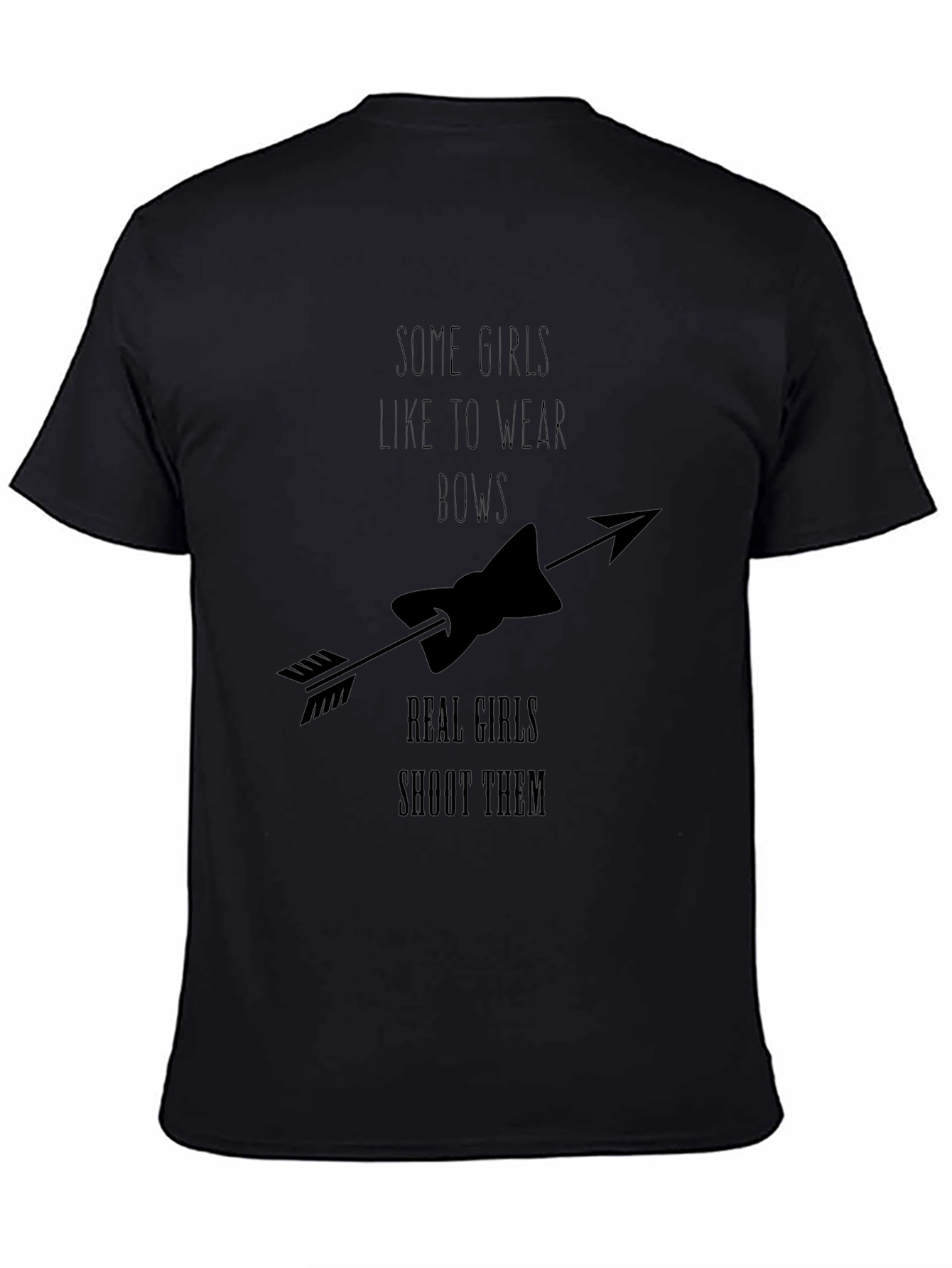 Funny Archer Girl T-Shirt