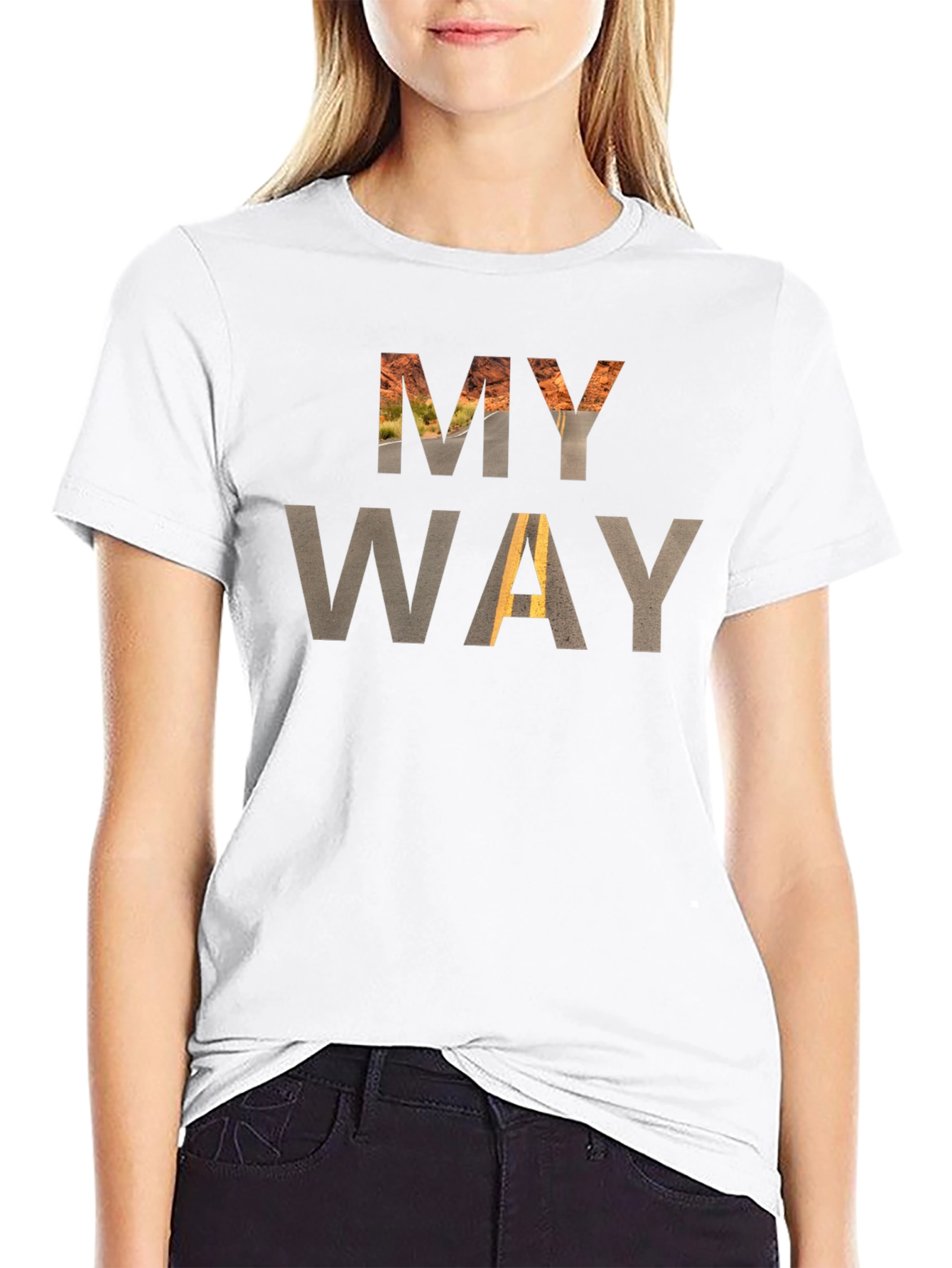 My Way Graphic T-Shirt - Unique Design Tee