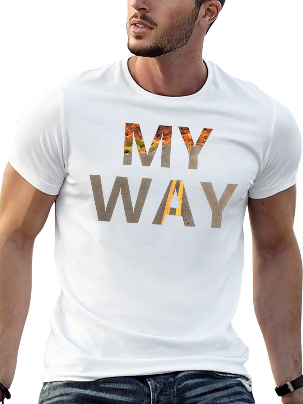 My Way Graphic T-Shirt - Unique Design Tee