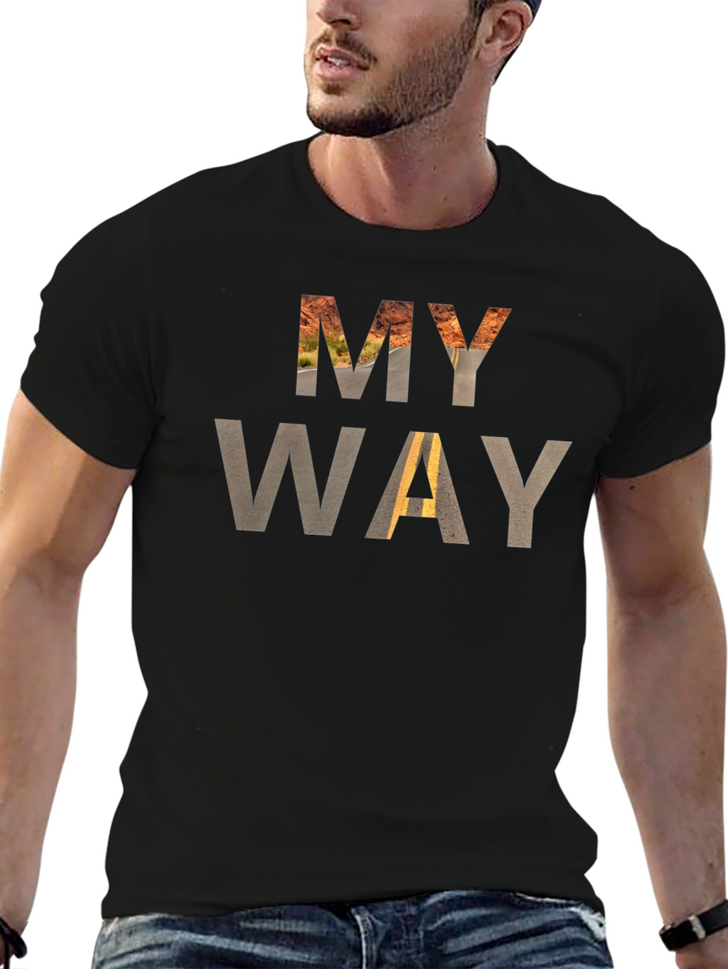 My Way Graphic T-Shirt - Unique Design Tee