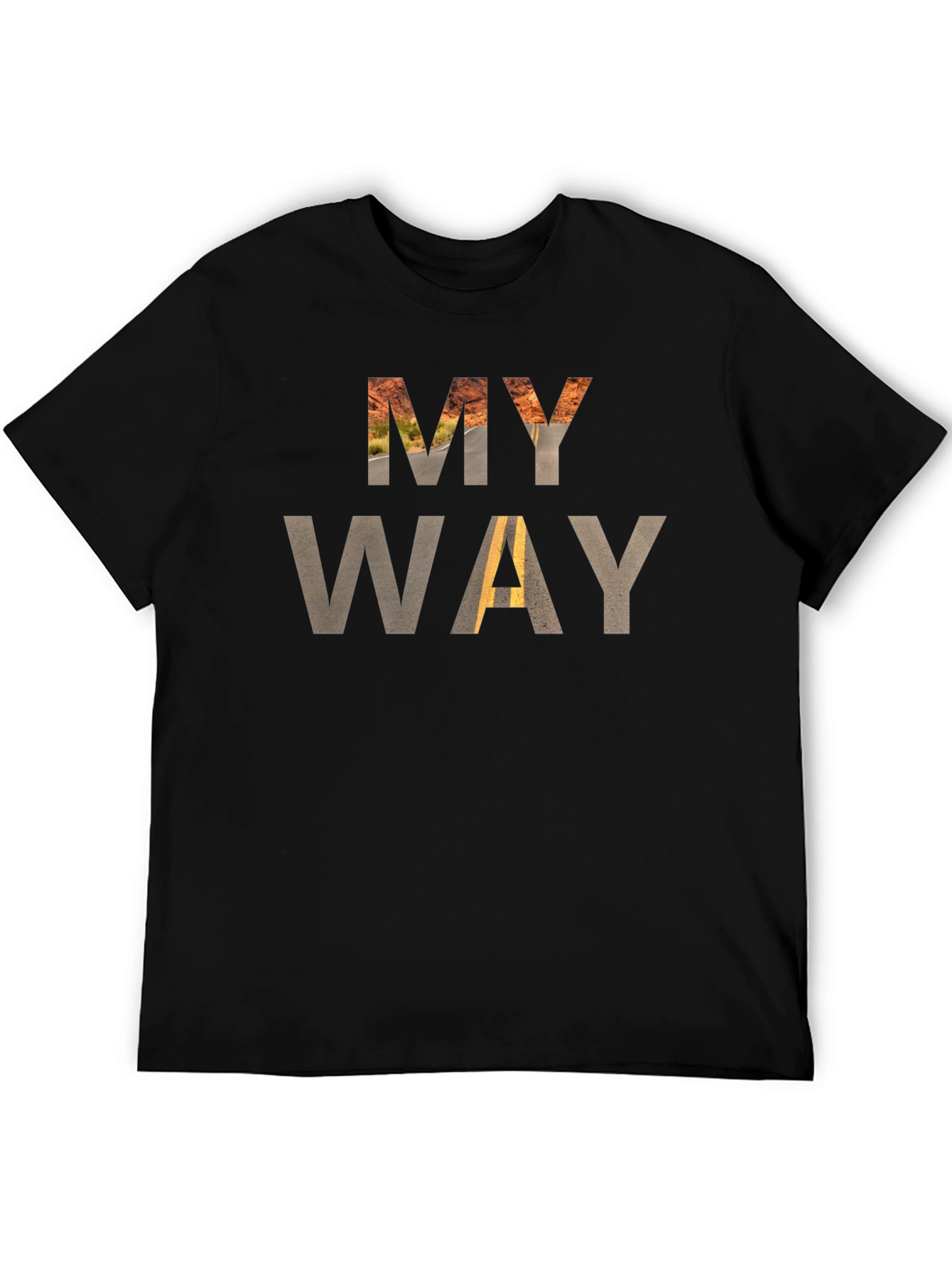 My Way Graphic T-Shirt - Unique Design Tee