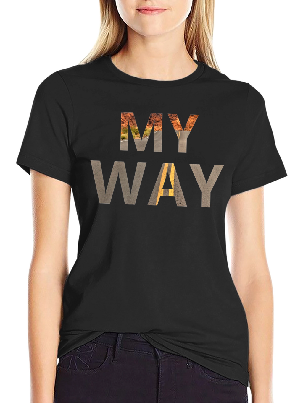 My Way Graphic T-Shirt - Unique Design Tee