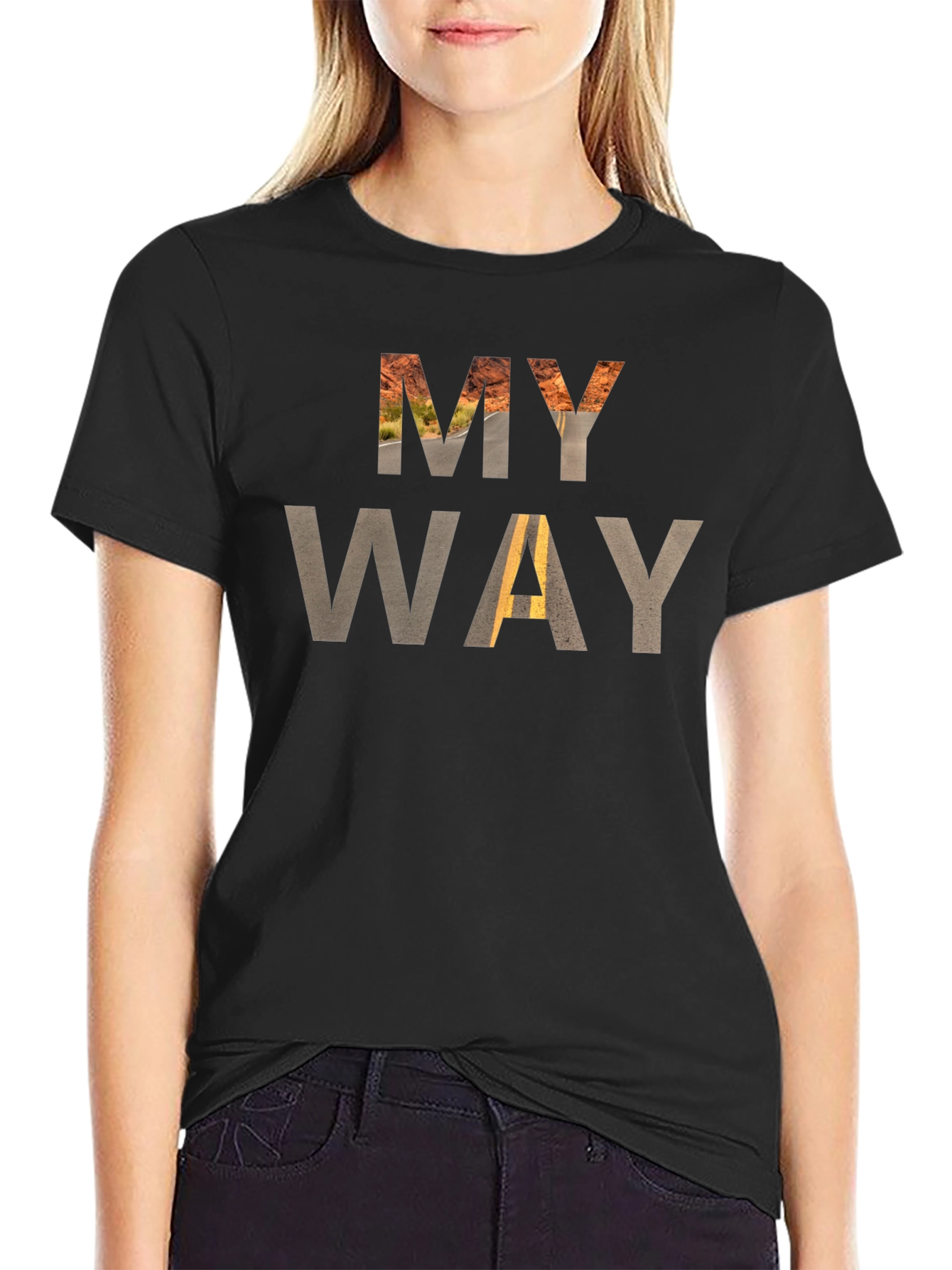 My Way Graphic T-Shirt - Unique Design Tee