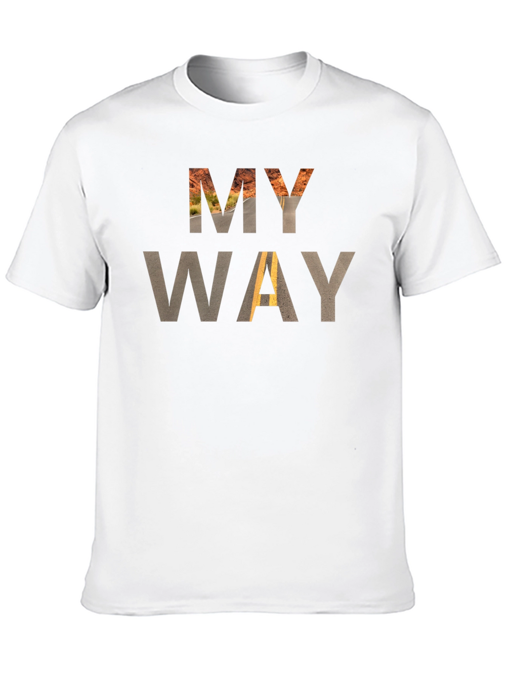 My Way Graphic T-Shirt - Unique Design Tee