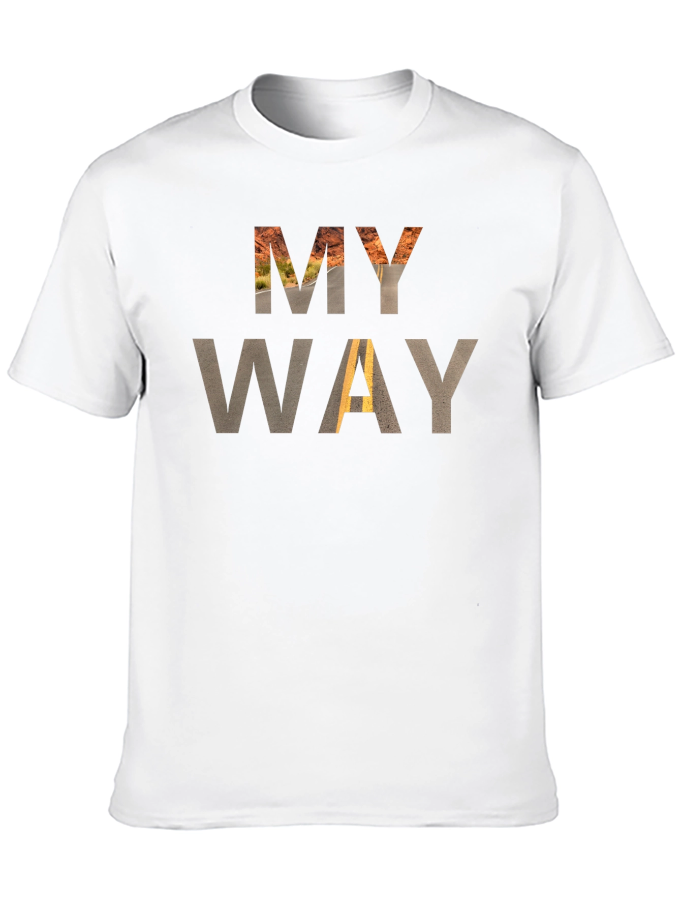 My Way Graphic T-Shirt - Unique Design Tee