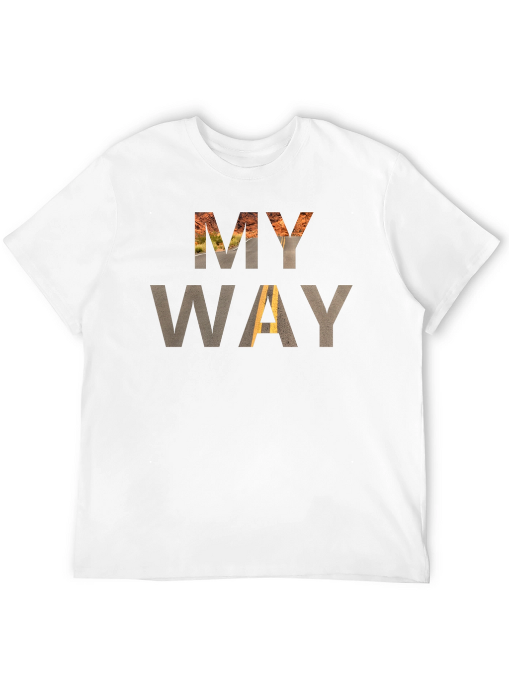 My Way Graphic T-Shirt - Unique Design Tee