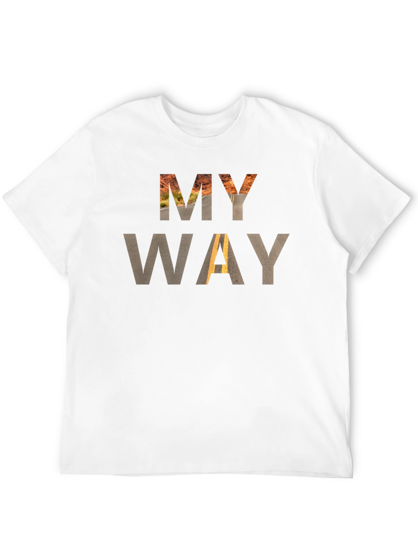 My Way Graphic T-Shirt - Unique Design Tee
