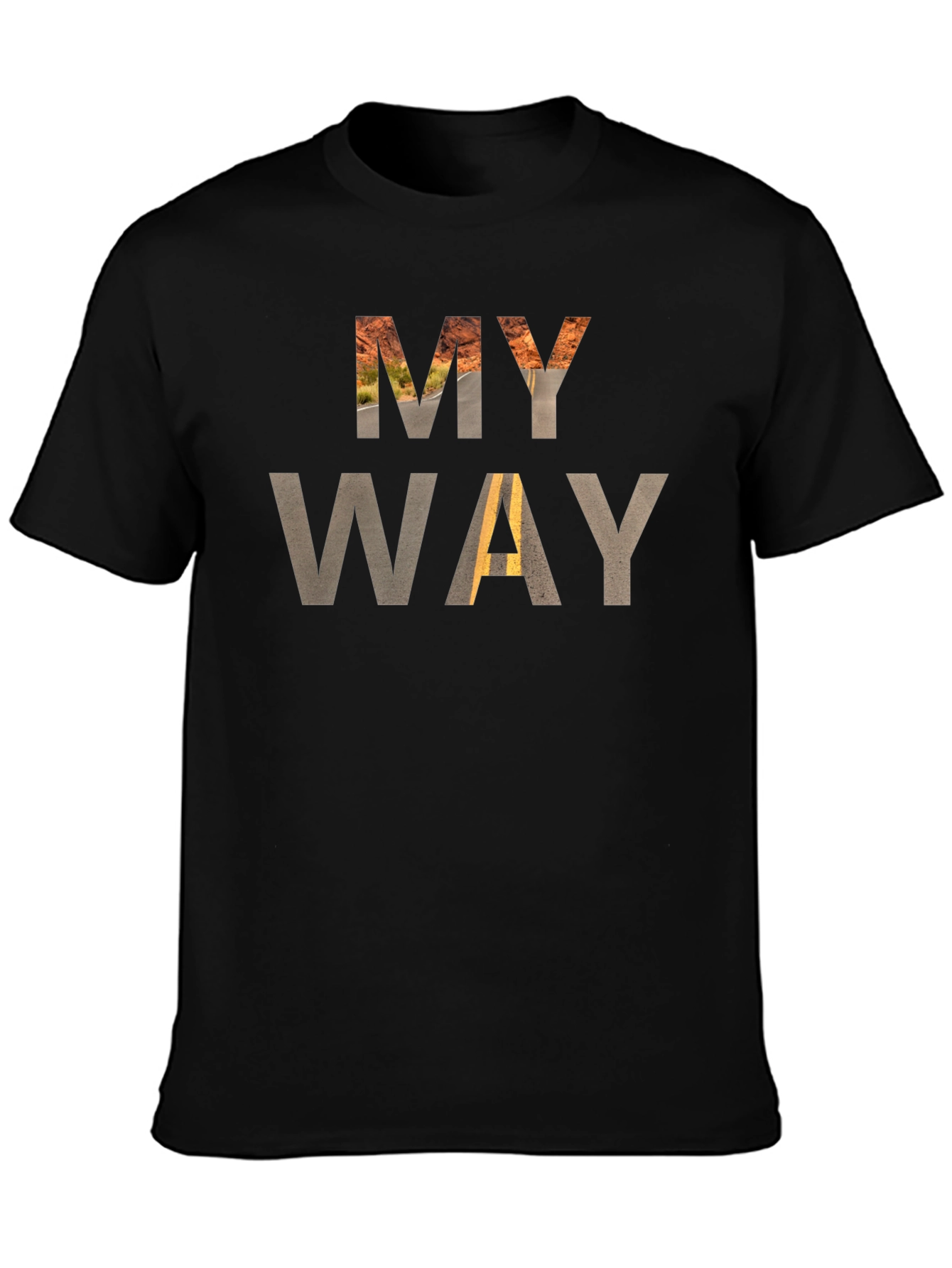 My Way Graphic T-Shirt - Unique Design Tee
