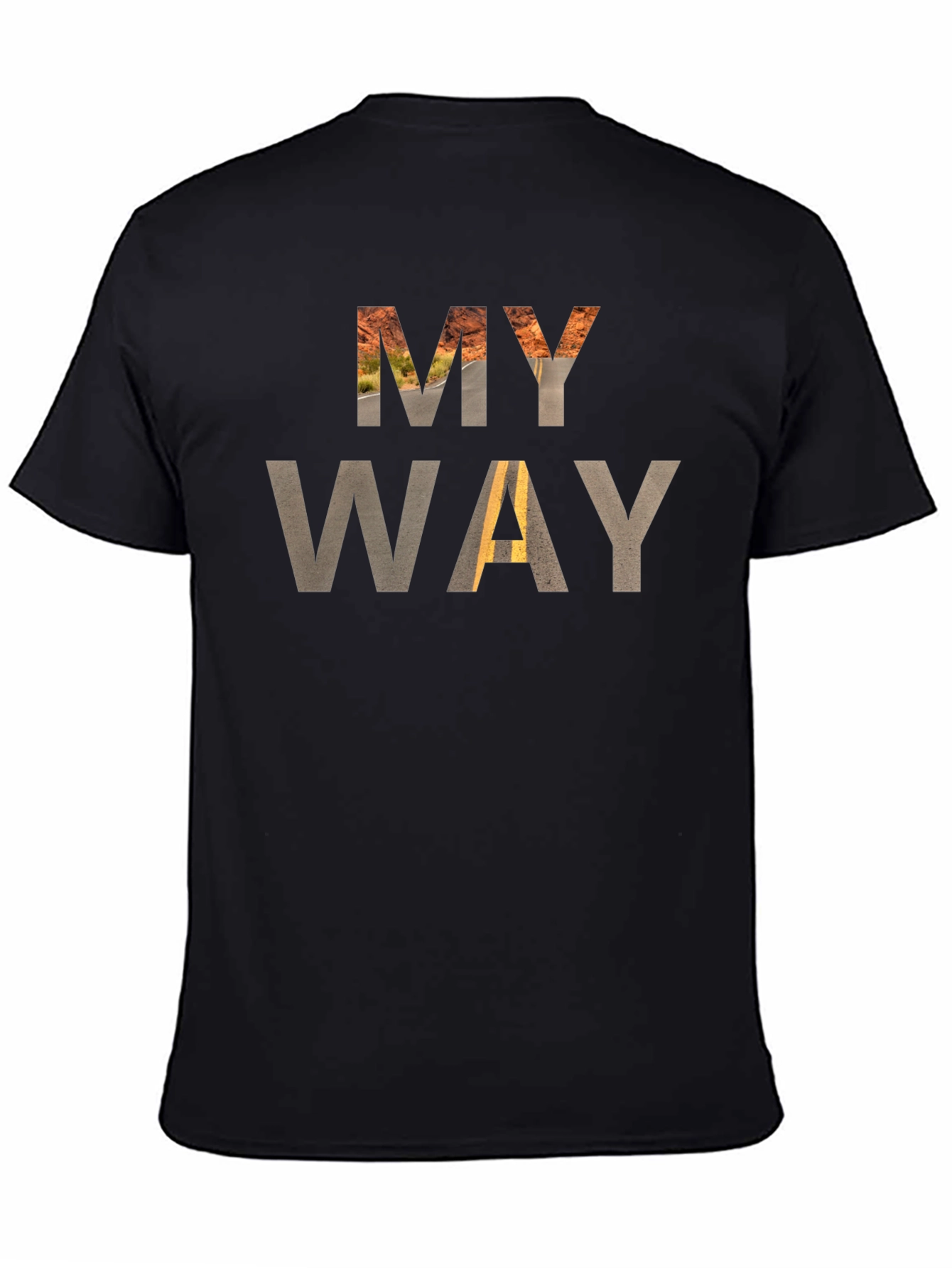 My Way Graphic T-Shirt - Unique Design Tee