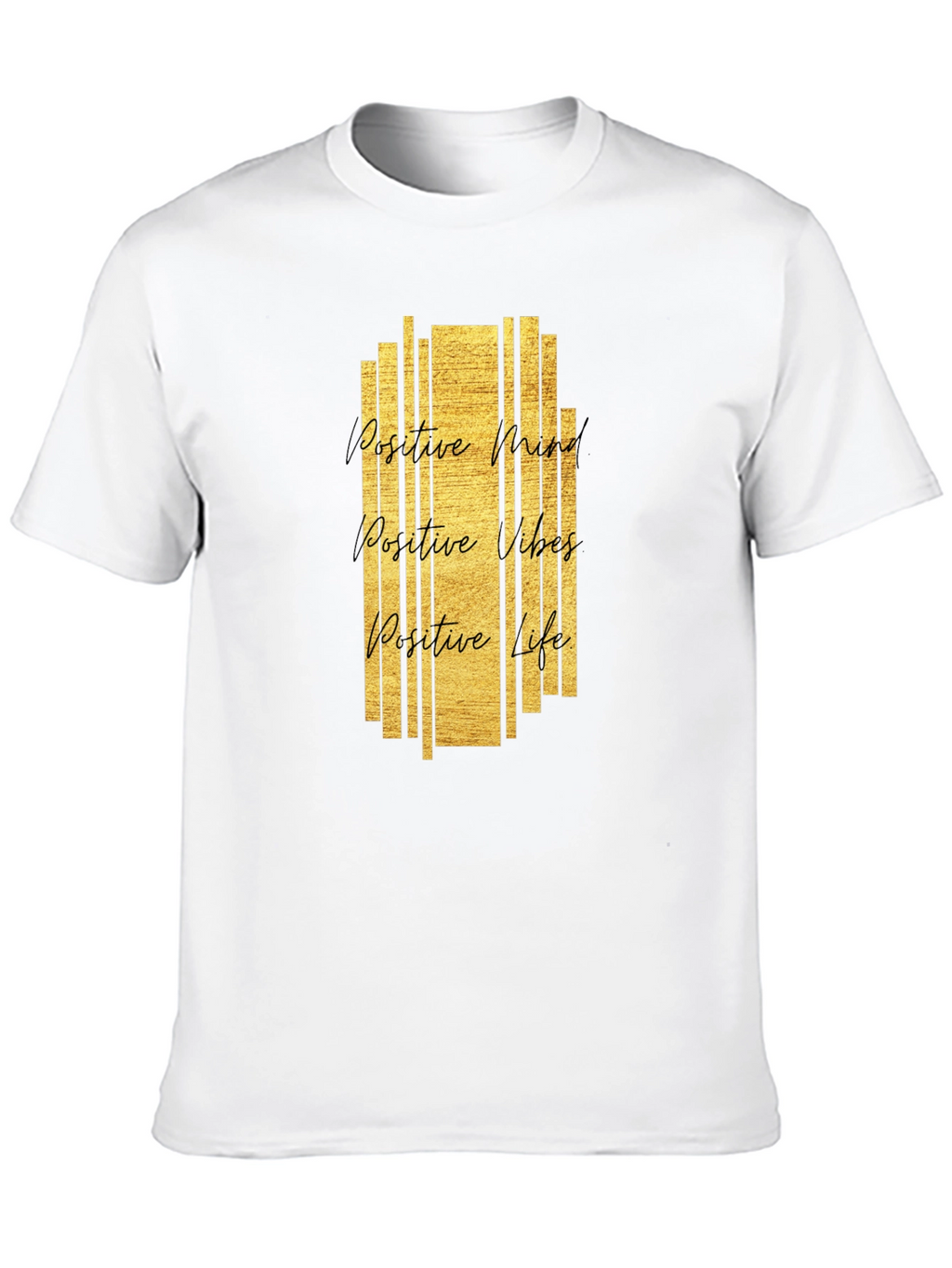 Positive Vibes Graphic Tee - Black