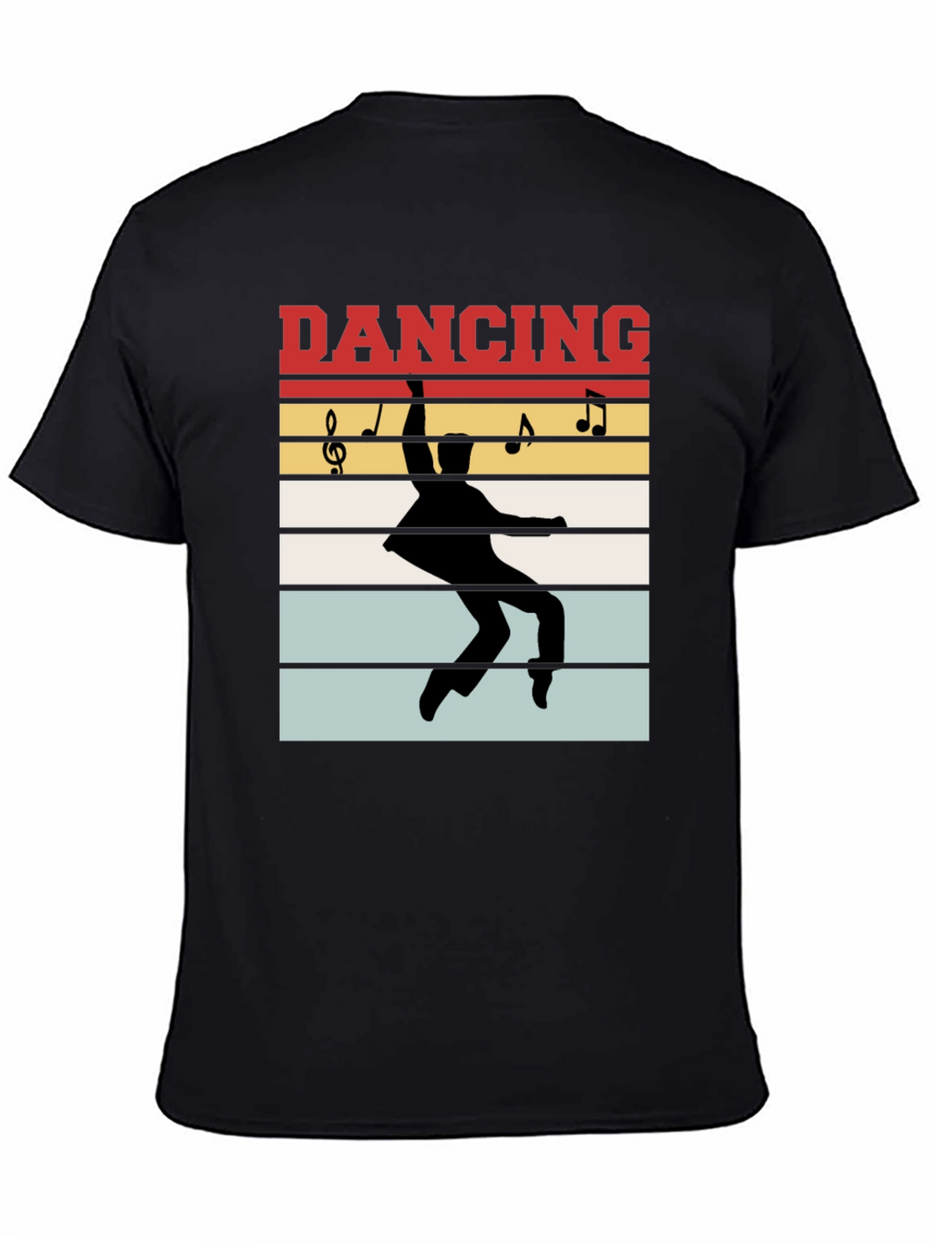 Retro Dancing Silhouette Graphic Tee