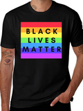 Black Lives Matter LGBTQ+ Pride T-Shirt