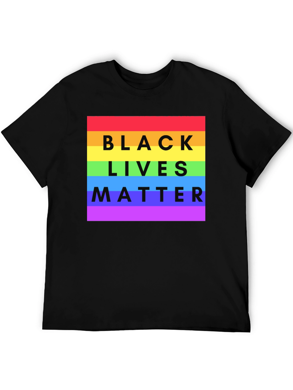 Black Lives Matter LGBTQ+ Pride T-Shirt