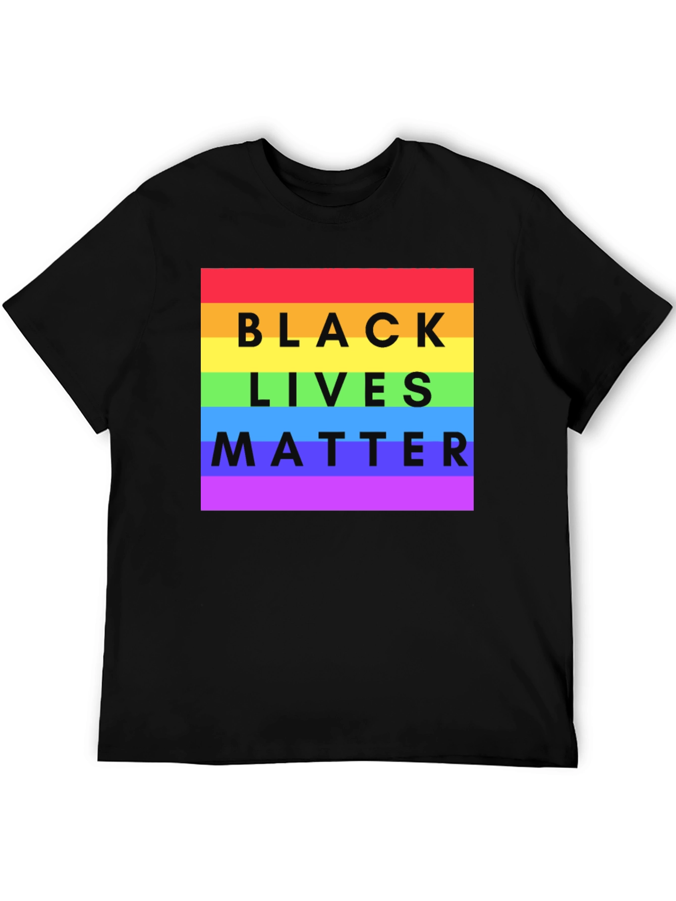 Black Lives Matter LGBTQ+ Pride T-Shirt