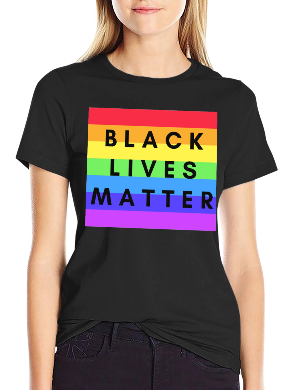 Black Lives Matter LGBTQ+ Pride T-Shirt