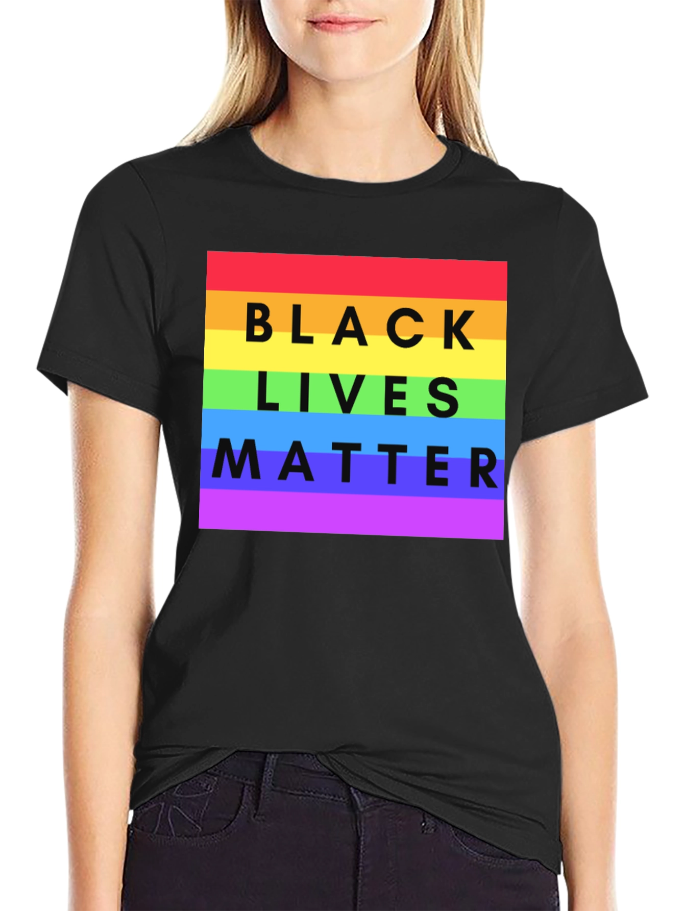 Black Lives Matter LGBTQ+ Pride T-Shirt