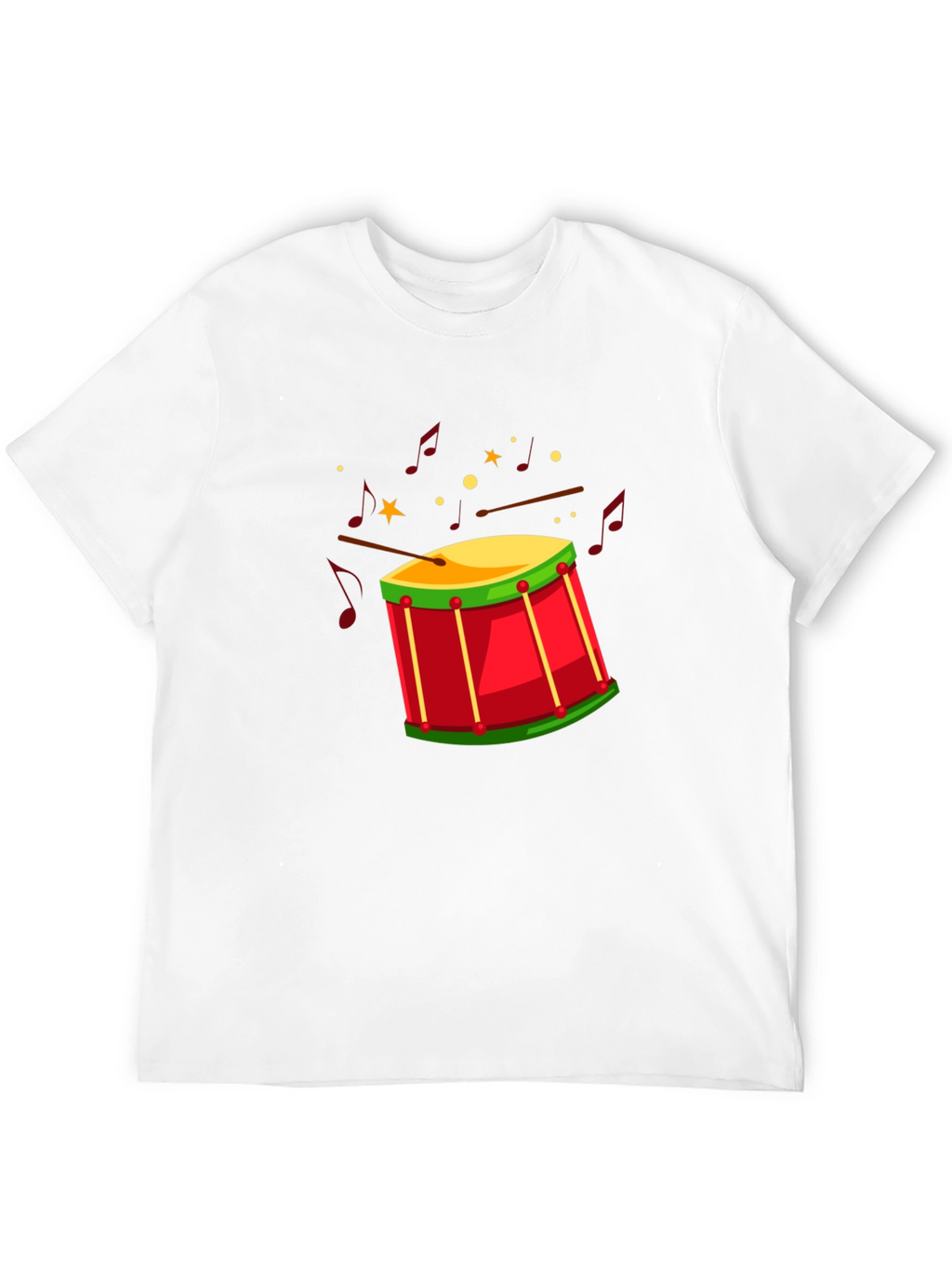 Drum Graphic T-Shirt - Musician Style Tee