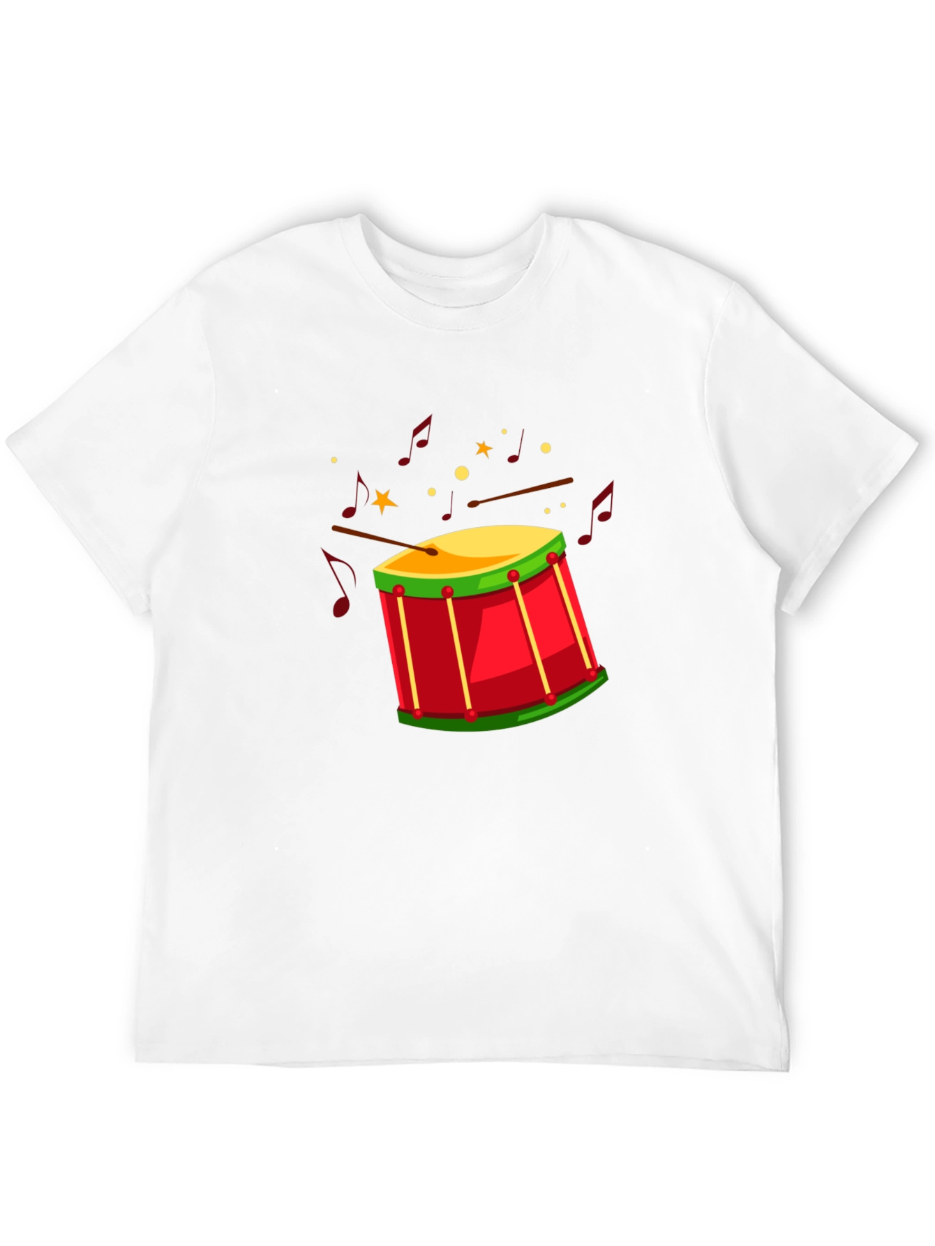 Drum Graphic T-Shirt - Musician Style Tee