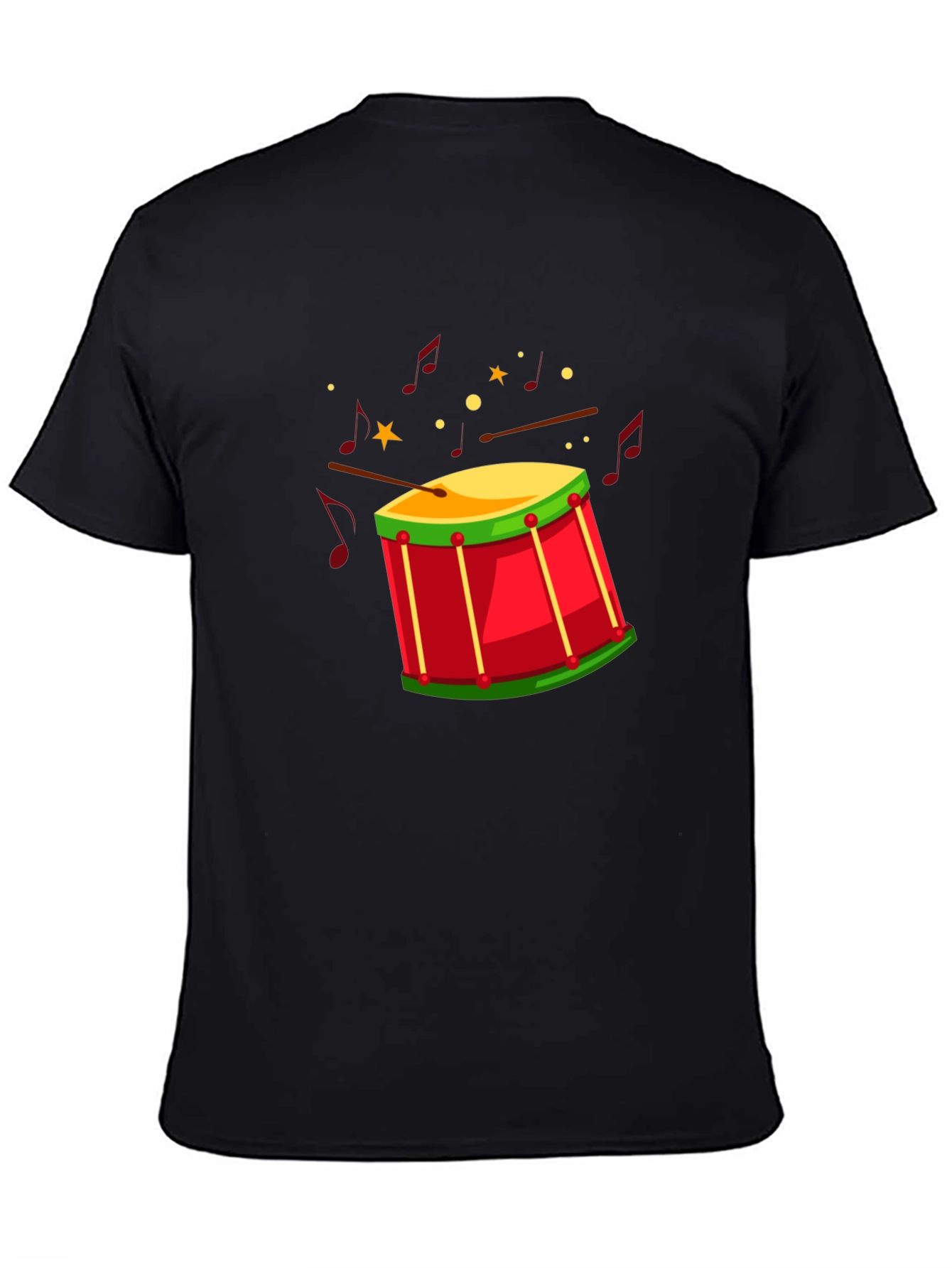 Drum Graphic T-Shirt - Musician Style Tee