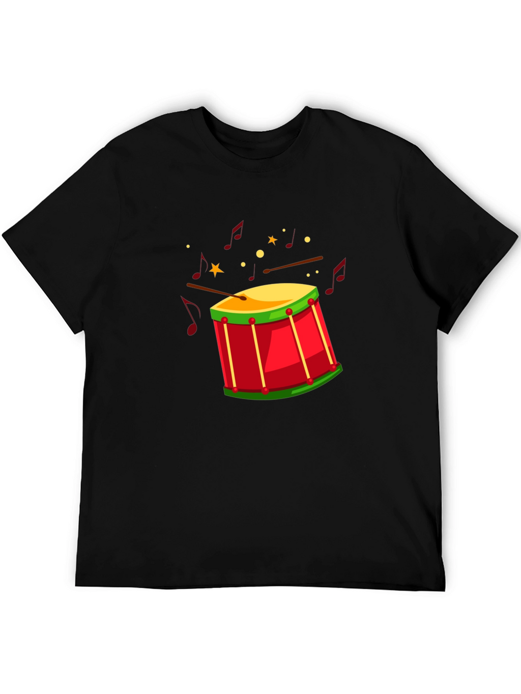 Drum Graphic T-Shirt - Musician Style Tee