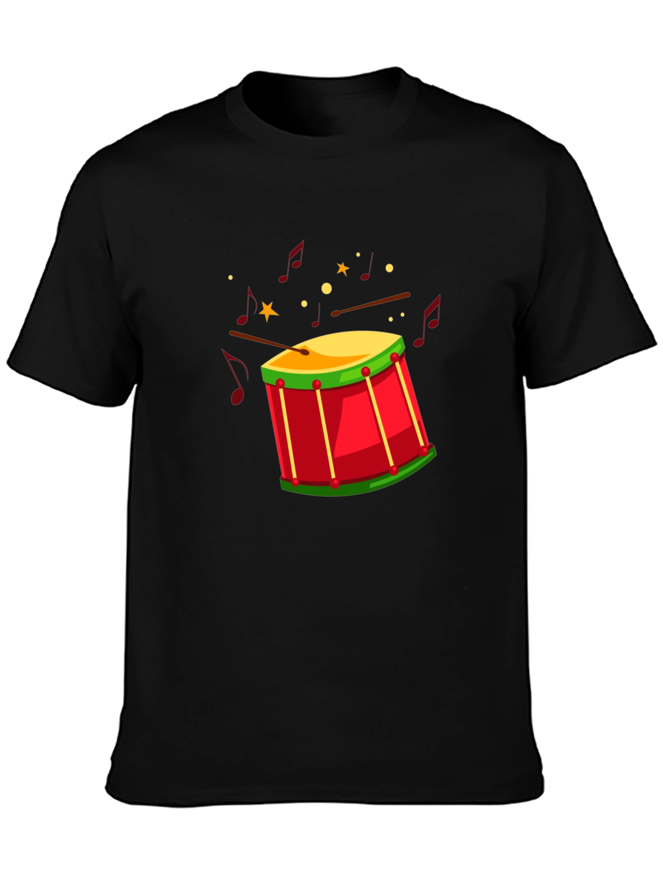 Drum Graphic T-Shirt - Musician Style Tee