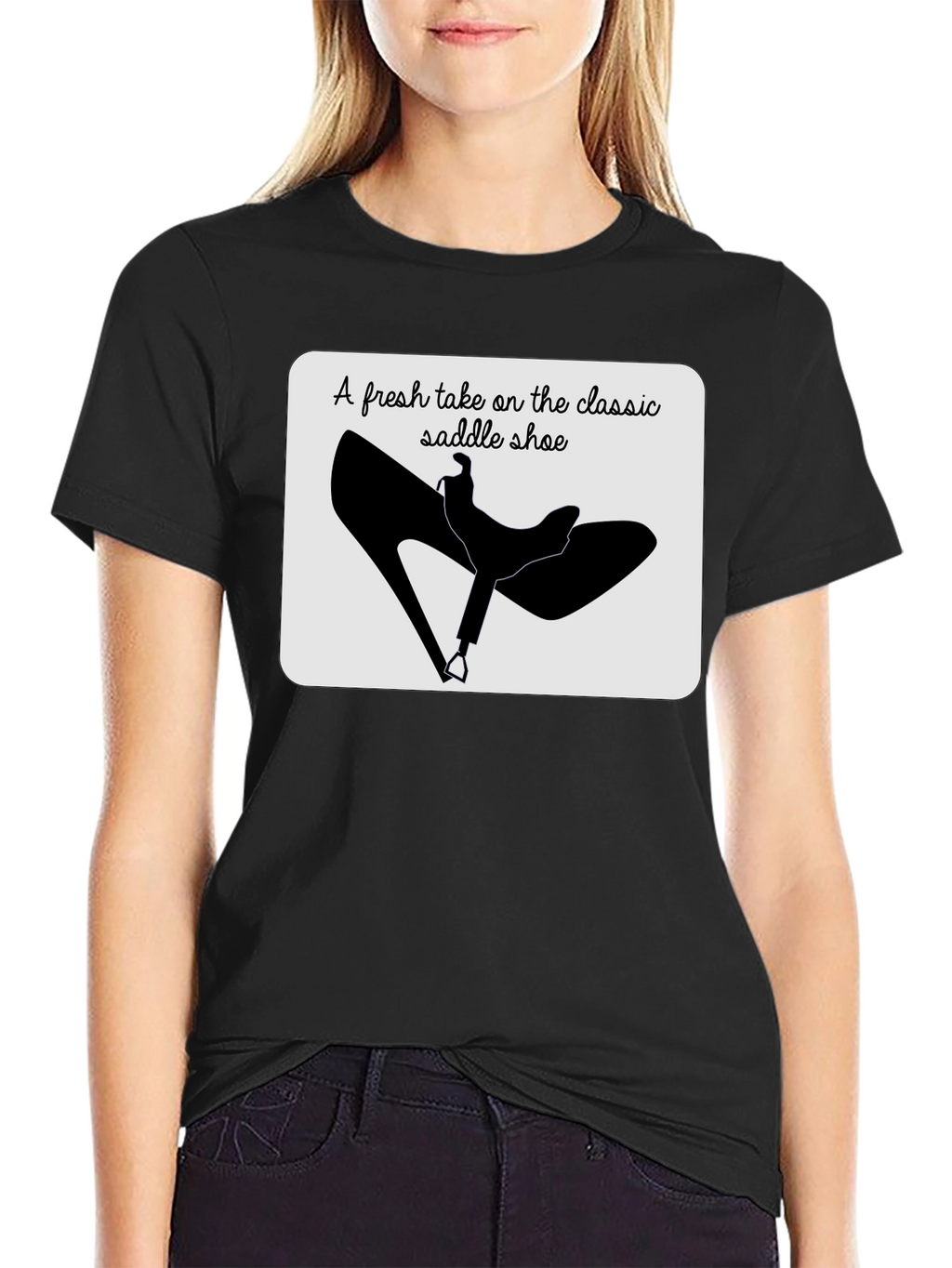 Saddle Shoe Tee: Classic Style Reimagined