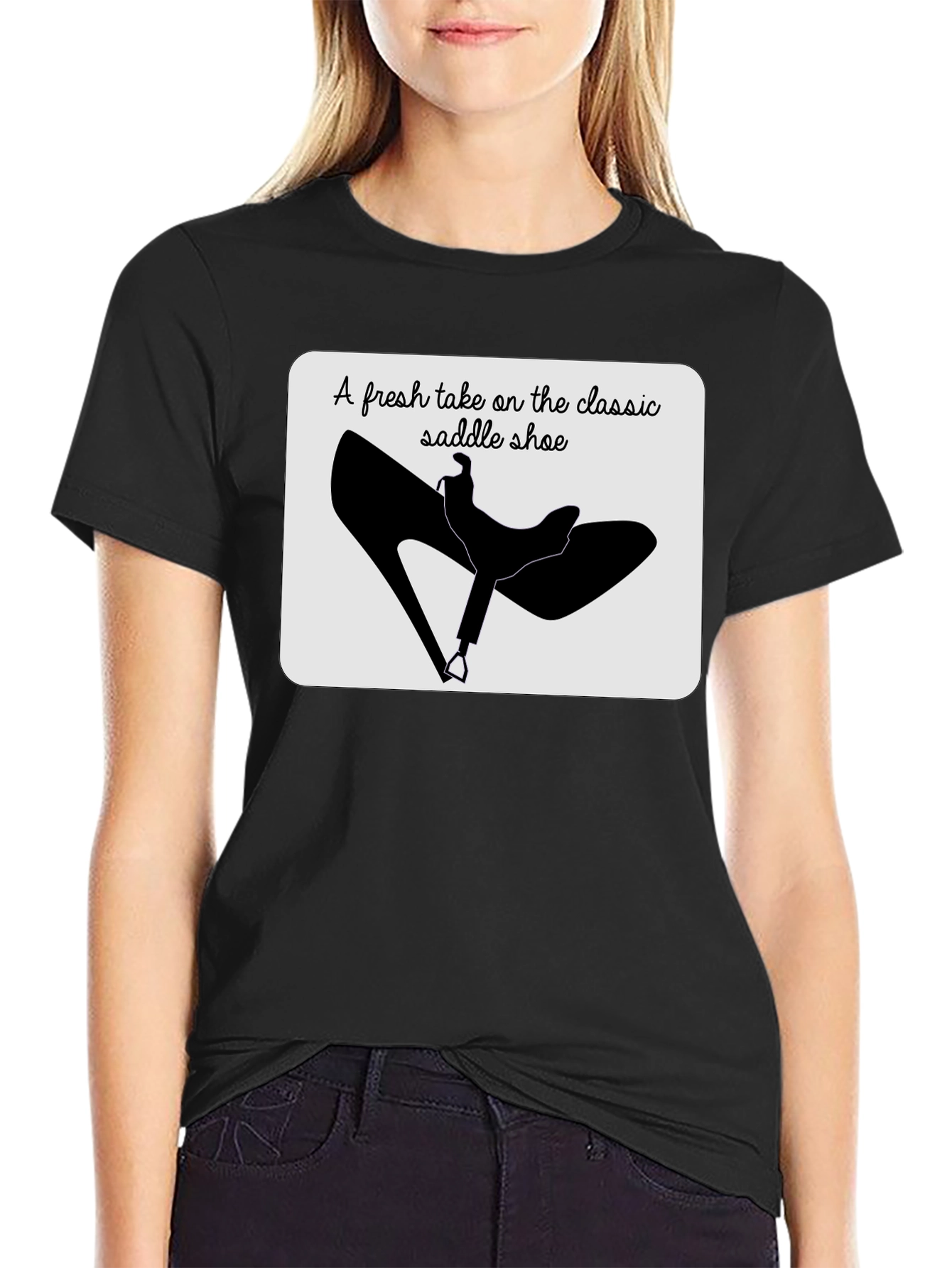 Saddle Shoe Tee: Classic Style Reimagined
