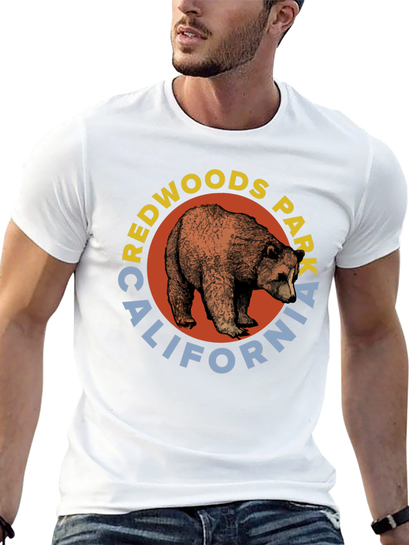 Redwoods Park Bear Graphic Tee