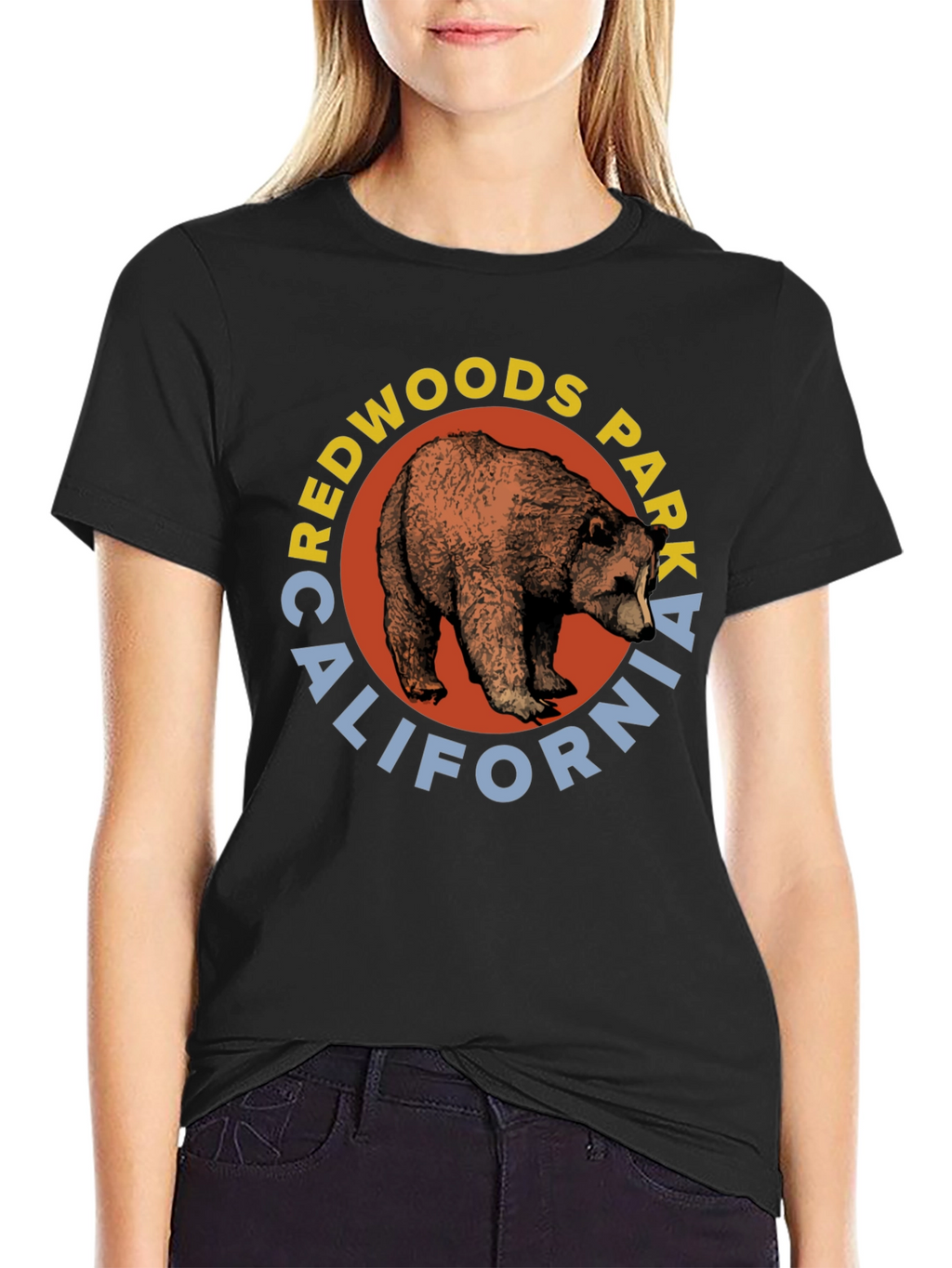 Redwoods Park Bear Graphic Tee