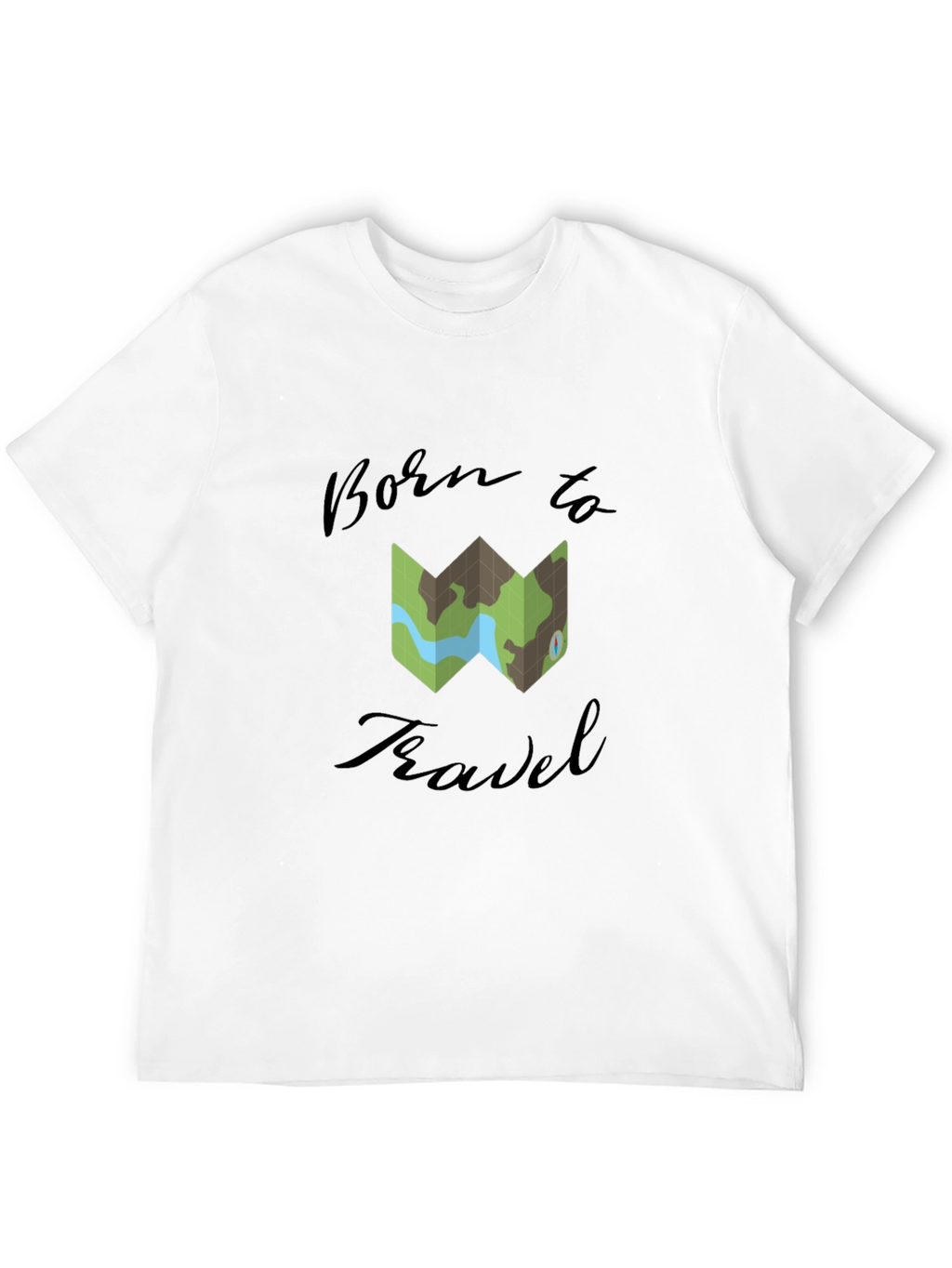Born to Travel Graphic T-Shirt