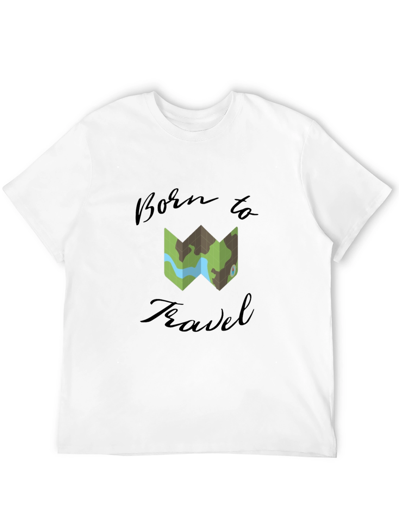 Born to Travel Graphic T-Shirt