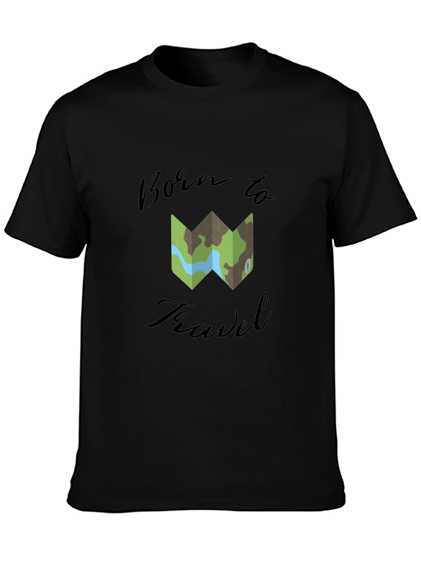 Born to Travel Graphic T-Shirt