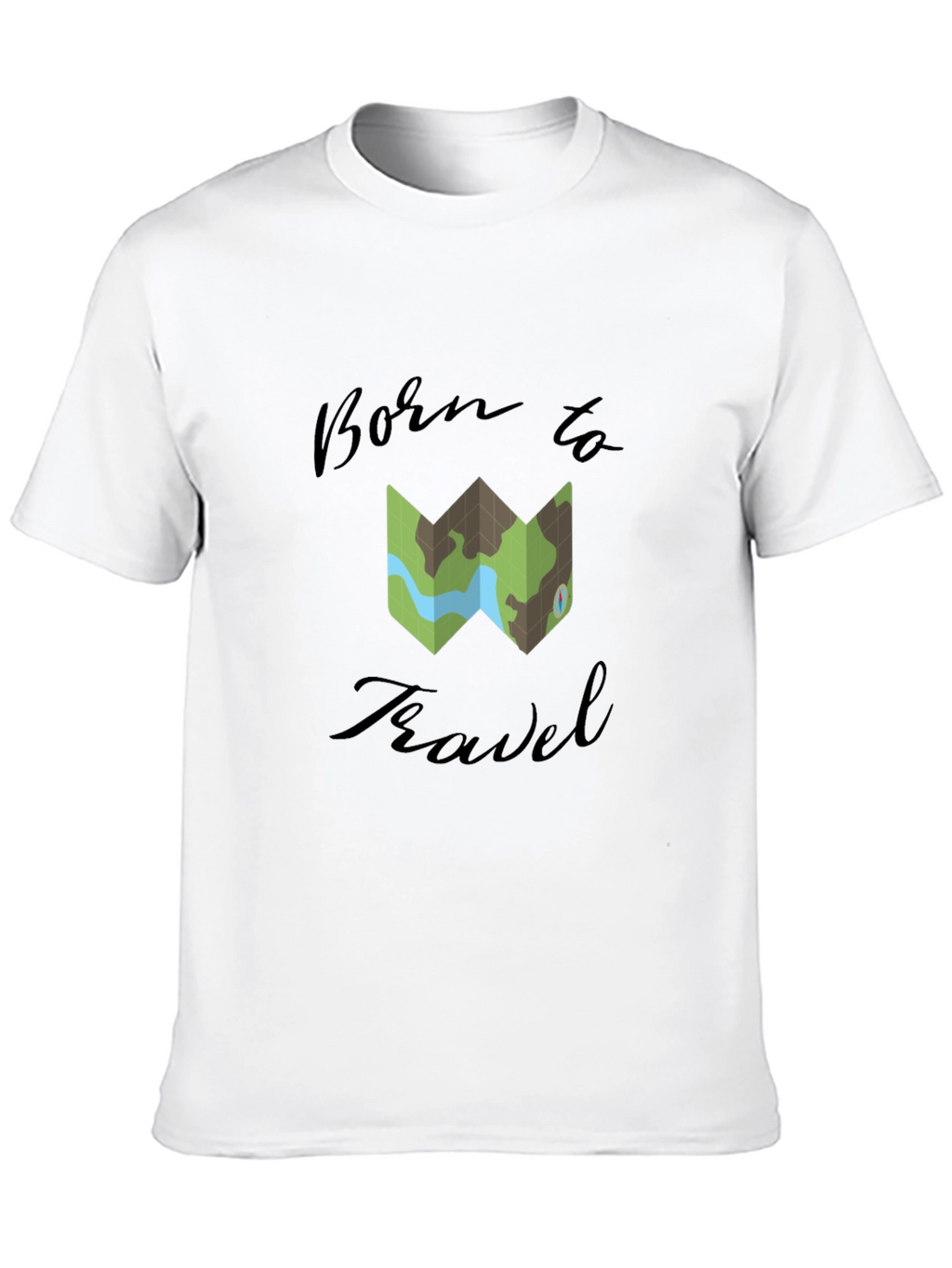 Born to Travel Graphic T-Shirt