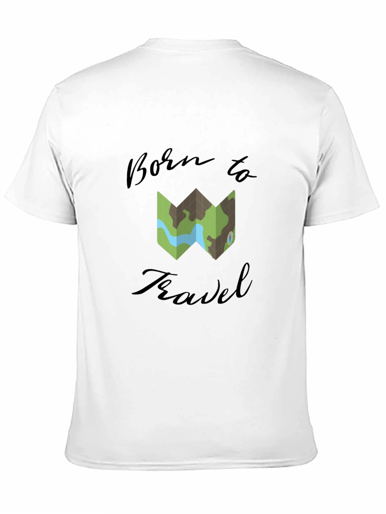 Born to Travel Graphic T-Shirt