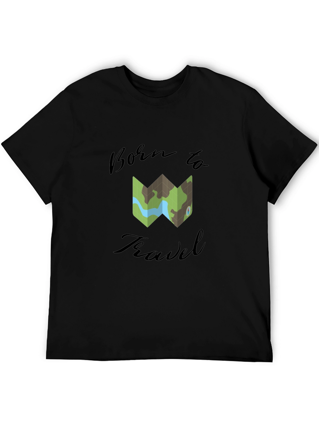 Born to Travel Graphic T-Shirt