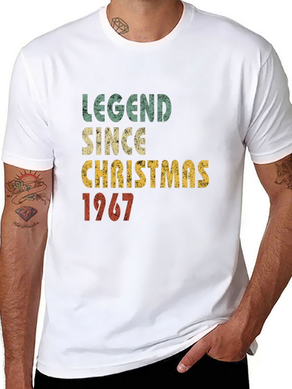 Legend Since Christmas 1967 Graphic T-Shirt